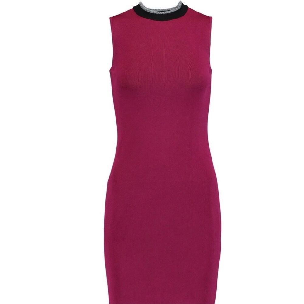 NEW RAG & BONE SLEEVELESS COLORBLOCK MINI DRESS - Picture 9 of 11